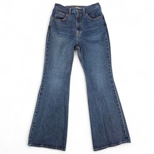Levi’s Premium Denim 70s High Flare Jeans Women’s Size W30 L32 Dark Wash Retro